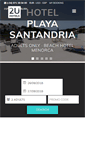 Mobile Screenshot of playasantandria.com